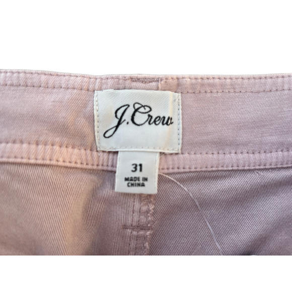 NWT J. Crew The Straight Leg Cargo High-Rise Pants in Pebble -Size 31 - Picture 10 of 11